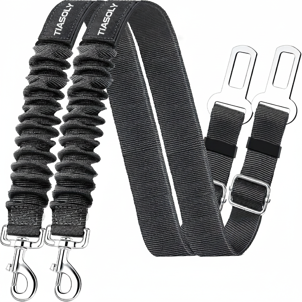 2 Pack Dog Seat Belt for Car
