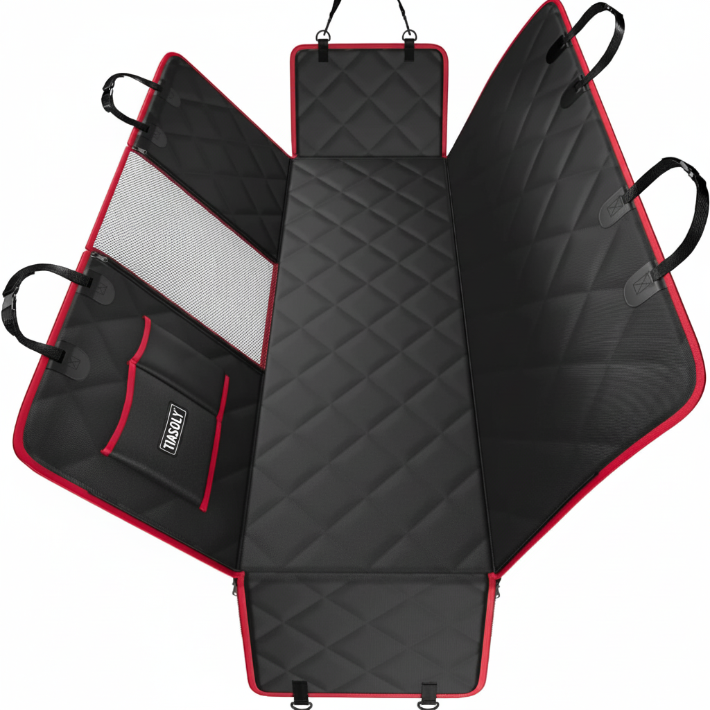 Waterproof Dog Car Seat Cover for Back Seat